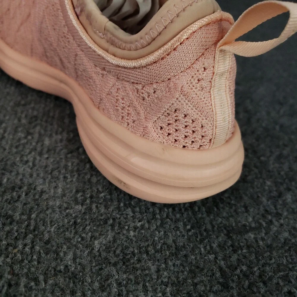 APL Techloom Phantom Shoes Womens Size 9 Pink Knit Running‎ Gym Sneakers